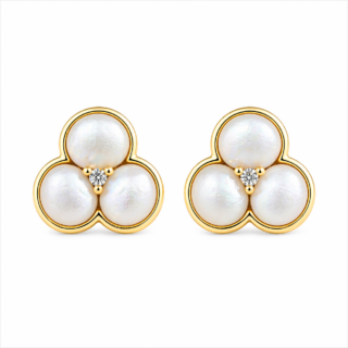 Viola Mother of Pearl Studs