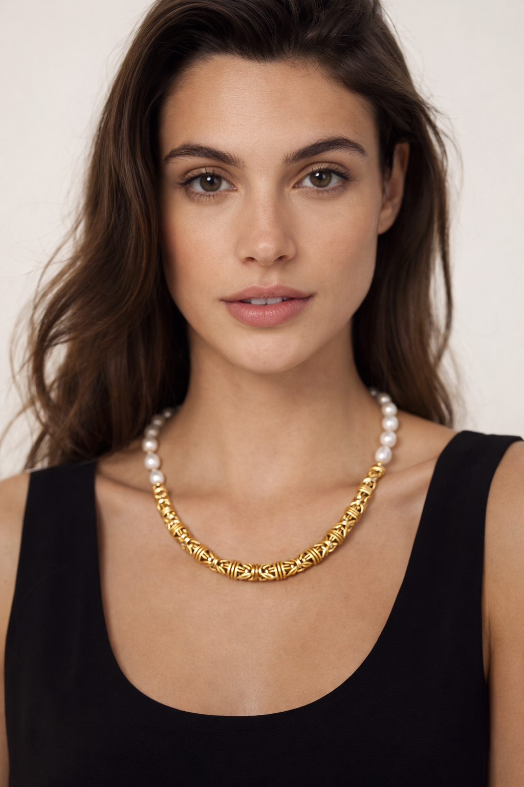Byzantine Pearl Necklace