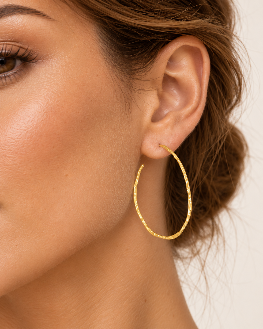 Essential Large Vermeil Hoop Earrings