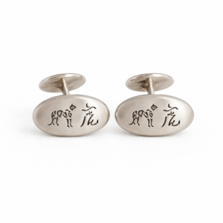 Chinese Zodiac Tiger Cufflinks