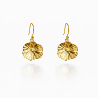Poppy Flower Earrings