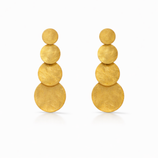 Cascade Disc Earrings