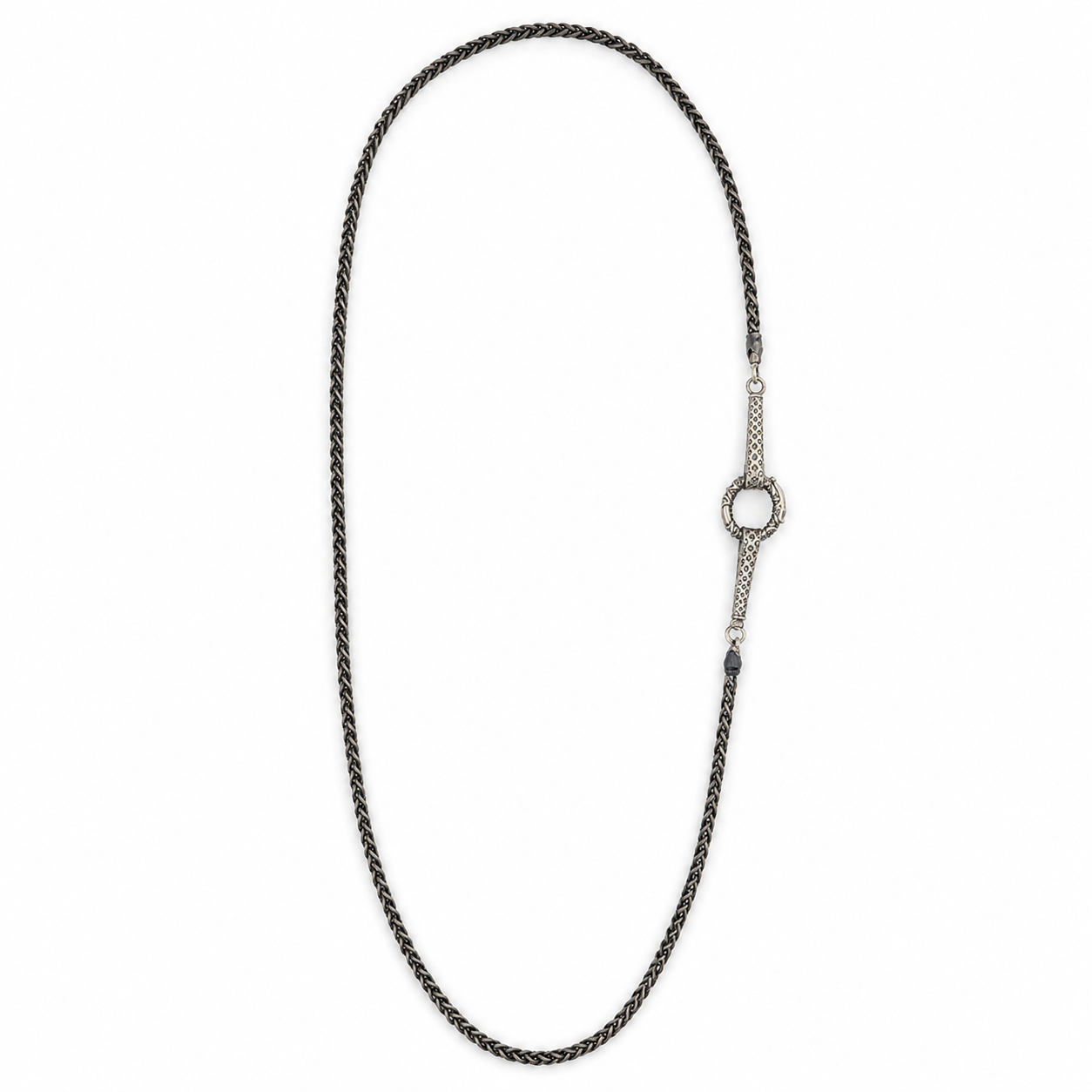 Dark & Light Silver Chain