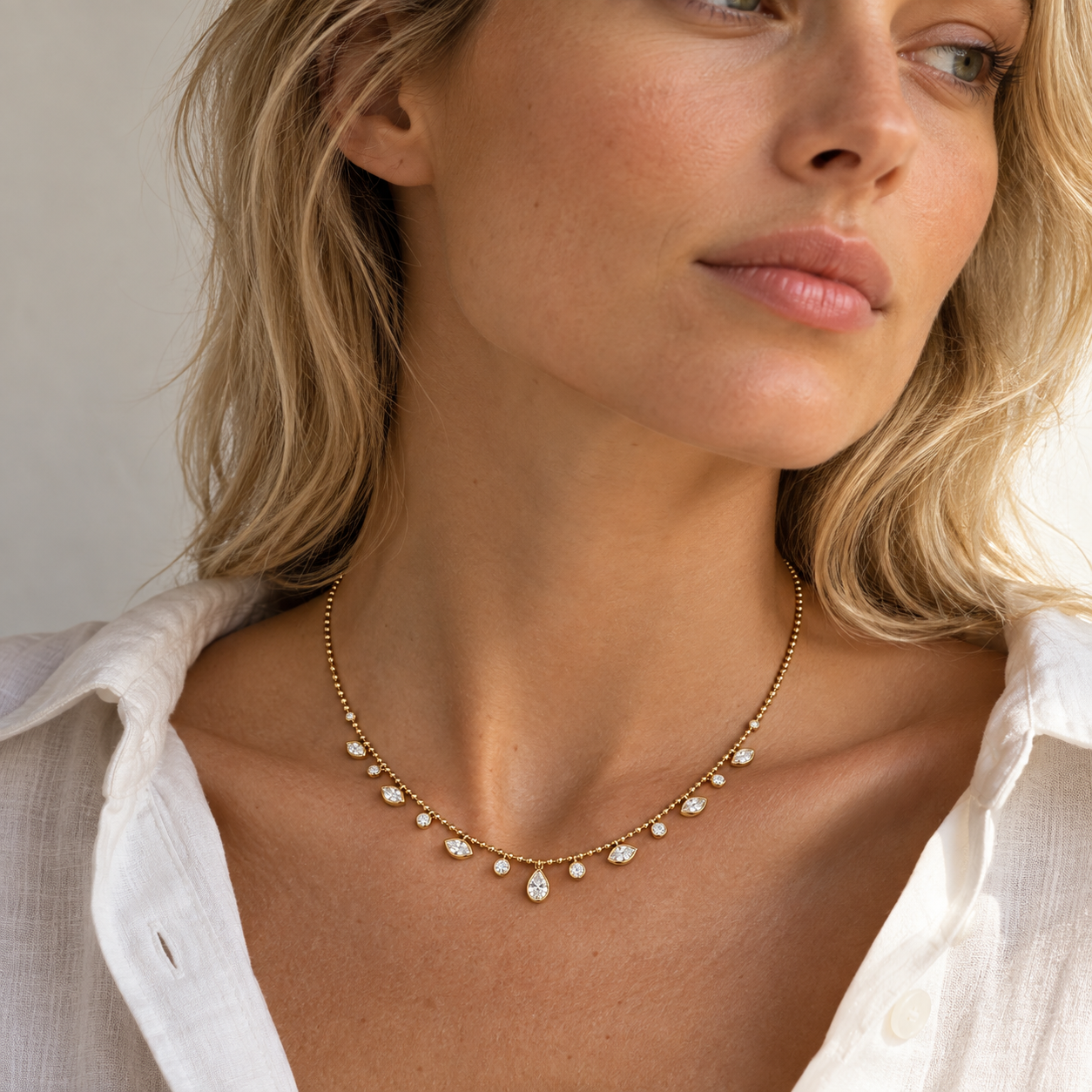 The Little Diamond Necklace