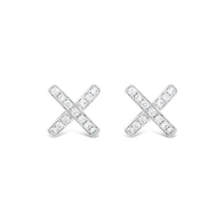 Diamond X Earrings