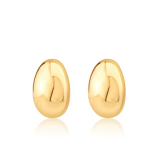 GOLD VERMEIL TEARDROP HOOPS