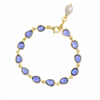 Little Rock Iolite Gemstone Bracelet