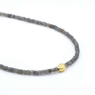 Little Rock Labradorite Bead Necklace