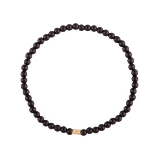 18ct Gold Black Onyx Bracelet