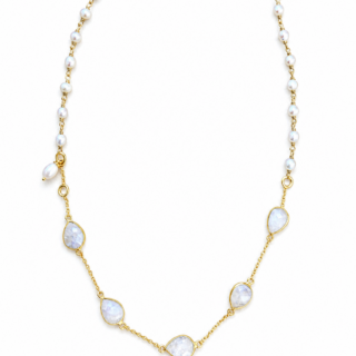 Moonstone and Pearl