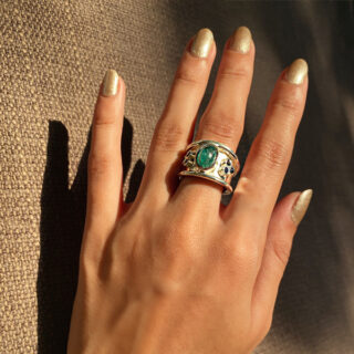 STERLING SILVER JOURNEY RING