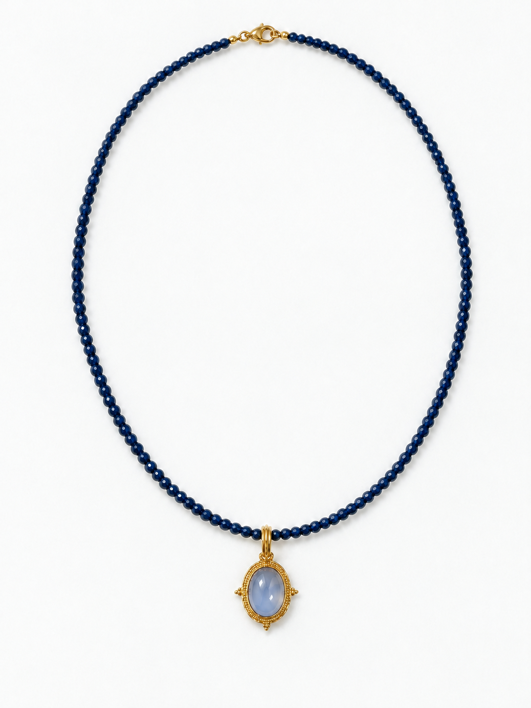 Blue Chalcedony Necklace