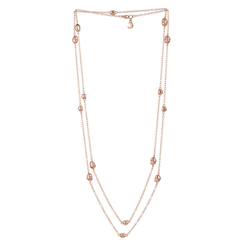Rose Gold Nugget Necklace