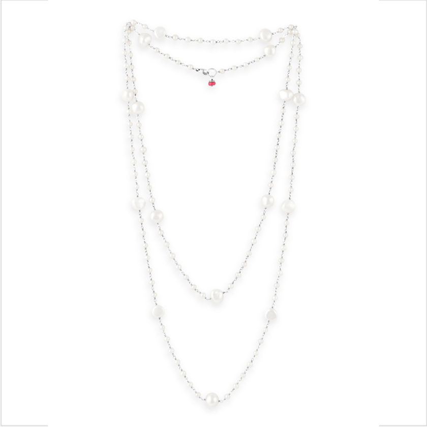 Cambon Long Pearl Necklace