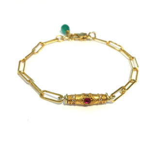 RUBY CIGAR BRACELET