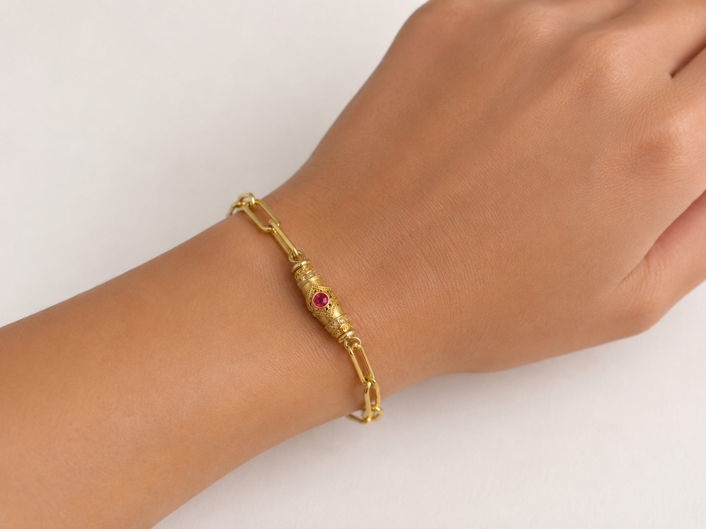 RUBY CIGAR BRACELET