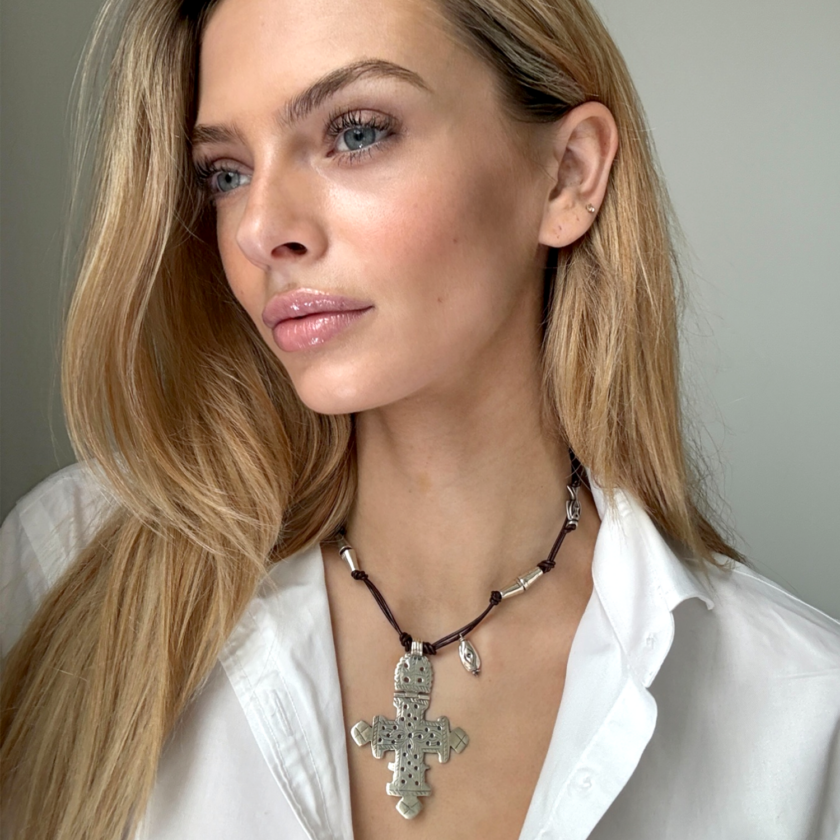 Silver Faith Necklace