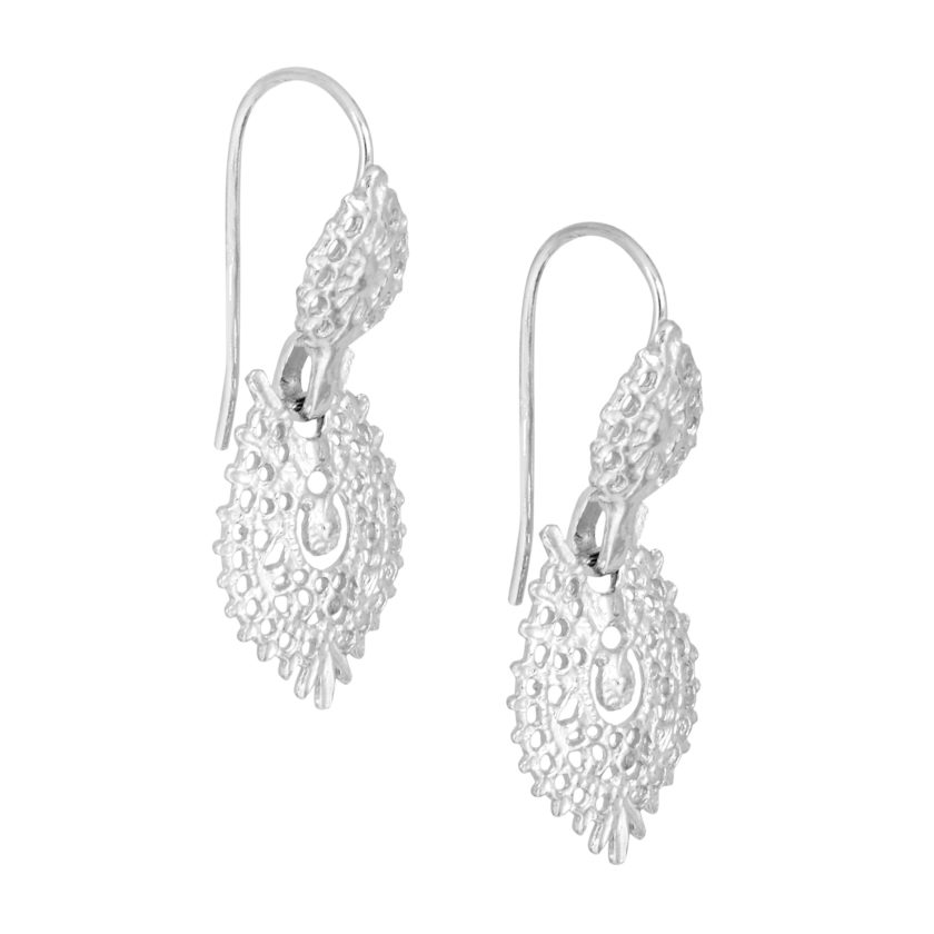 Silver Filgree Earrings