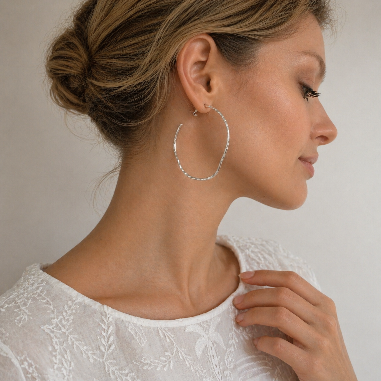 Essential Sterling Silver Hoop Earrings