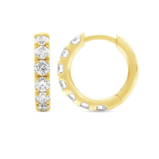 Little Hugs Diamond Hoops
