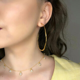 Essential Large Vermeil Hoop Earrings